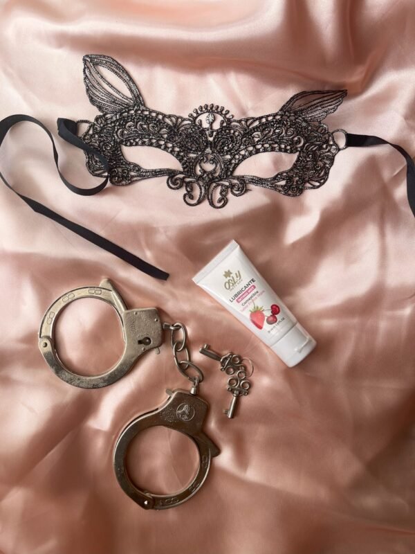 Kits de Esposas con Lubricante & Antifaz