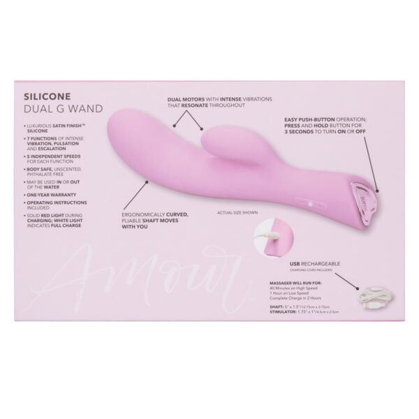 Varita G dual de silicona JOPEN® Amour® - Image 3
