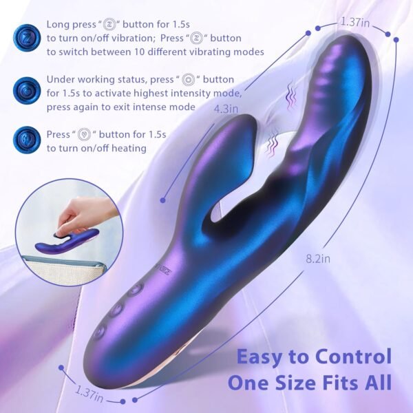 ZEMALIA Ina – Doble Estimulación con Estilo Futurista - Image 4