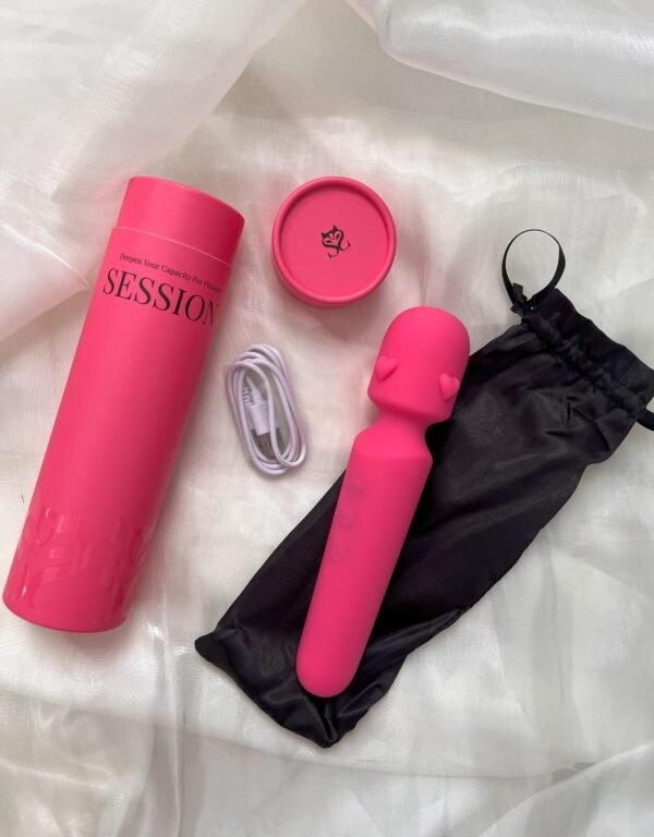 Masajeador Varita SESSION™ – Potencia, Estilo y Placer