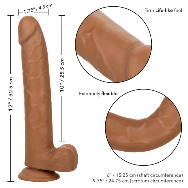 Tamaño Queen® 10"/25,5 cm - Marrón - Image 9