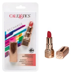 Hide & Play™ – Lápiz Labial Recargable Rojo