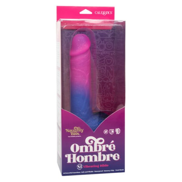 Consolador vibrador Naughty Bits® Ombré Hombre® XL - Image 2